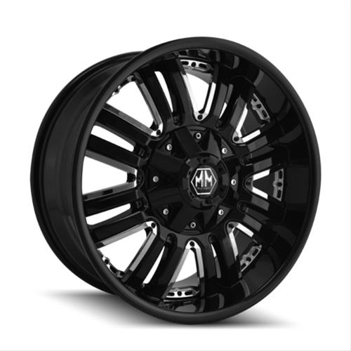 Mayhem Wheels 8070-8956B18 Mayhem Assault 8070 Series Gloss Black