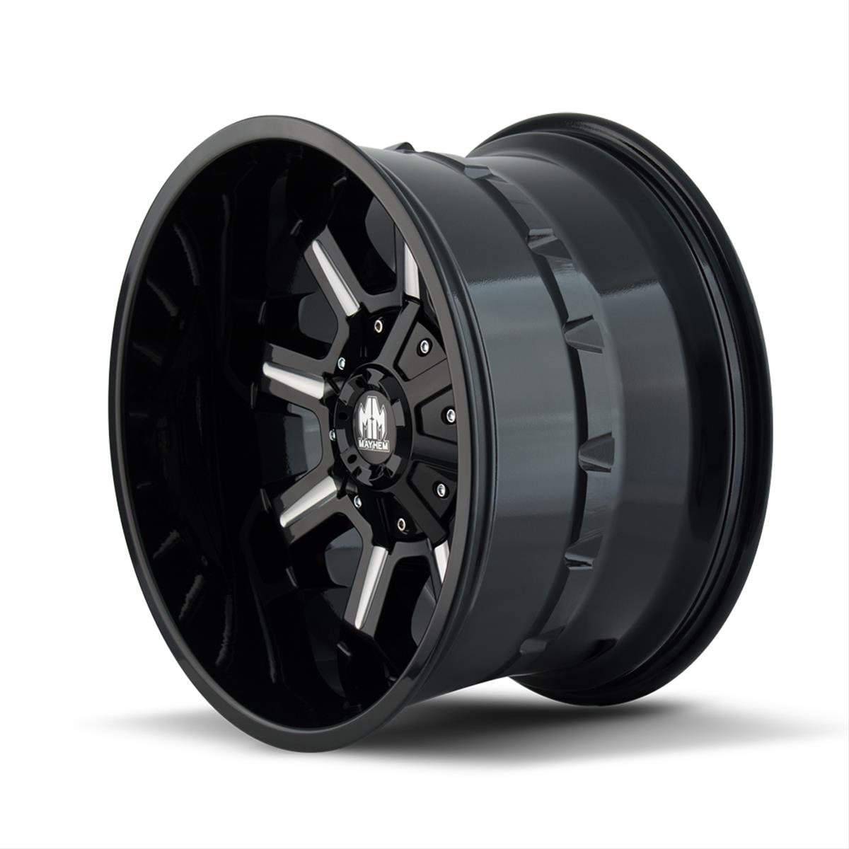 Mayhem Wheels 8105-8976M Mayhem Combat 8105 Series Gloss Black