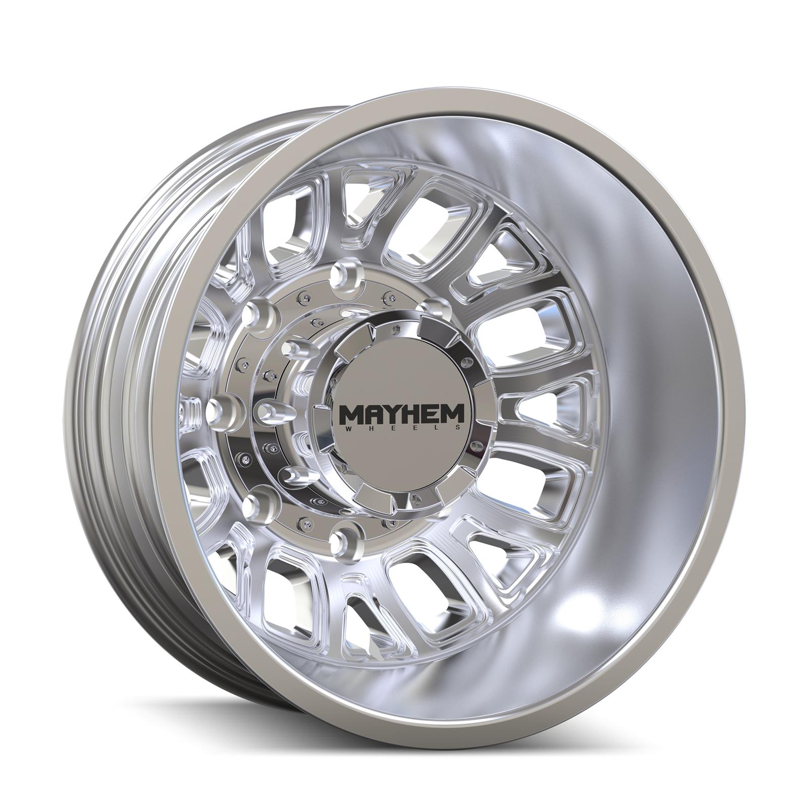 Mayhem Wheels 8107D-7681RP Mayhem Cogent 8107 Dually Polished