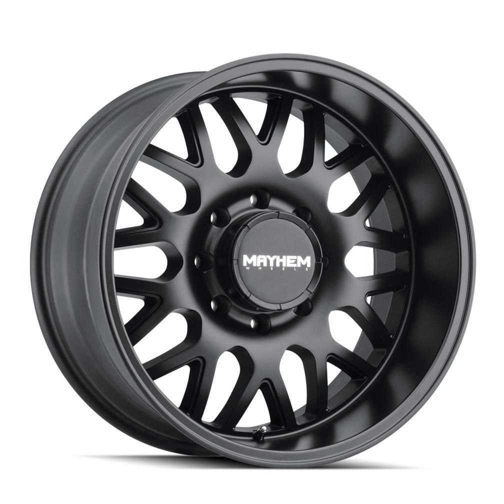 Mayhem Tripwire 8110 Matte Black Wheels 20x10 MAYHEM TRIPWIRE MATTE BLACK 20X10 5-139.7/5-150 -19MM 110MM