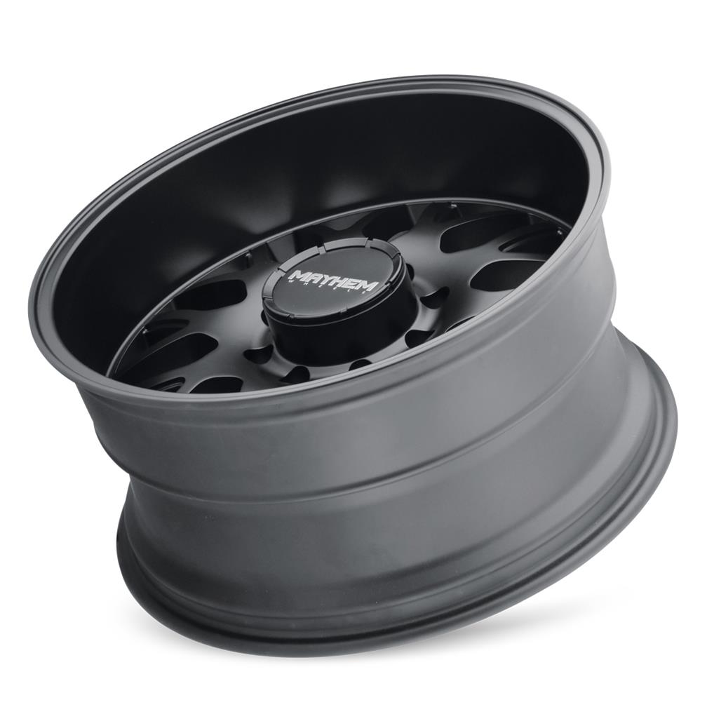 Mayhem Tripwire 8110 Matte Black Wheels 20x10 MAYHEM TRIPWIRE MATTE BLACK 20X10 5-139.7/5-150 -19MM 110MM thumbnail 2