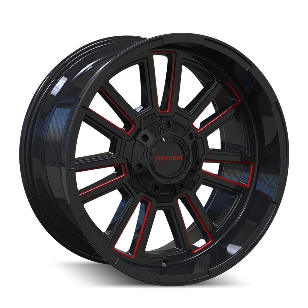 Mayhem Wheels 8115-2952BTR Mayhem Apollo 8115 Series Gloss Black
