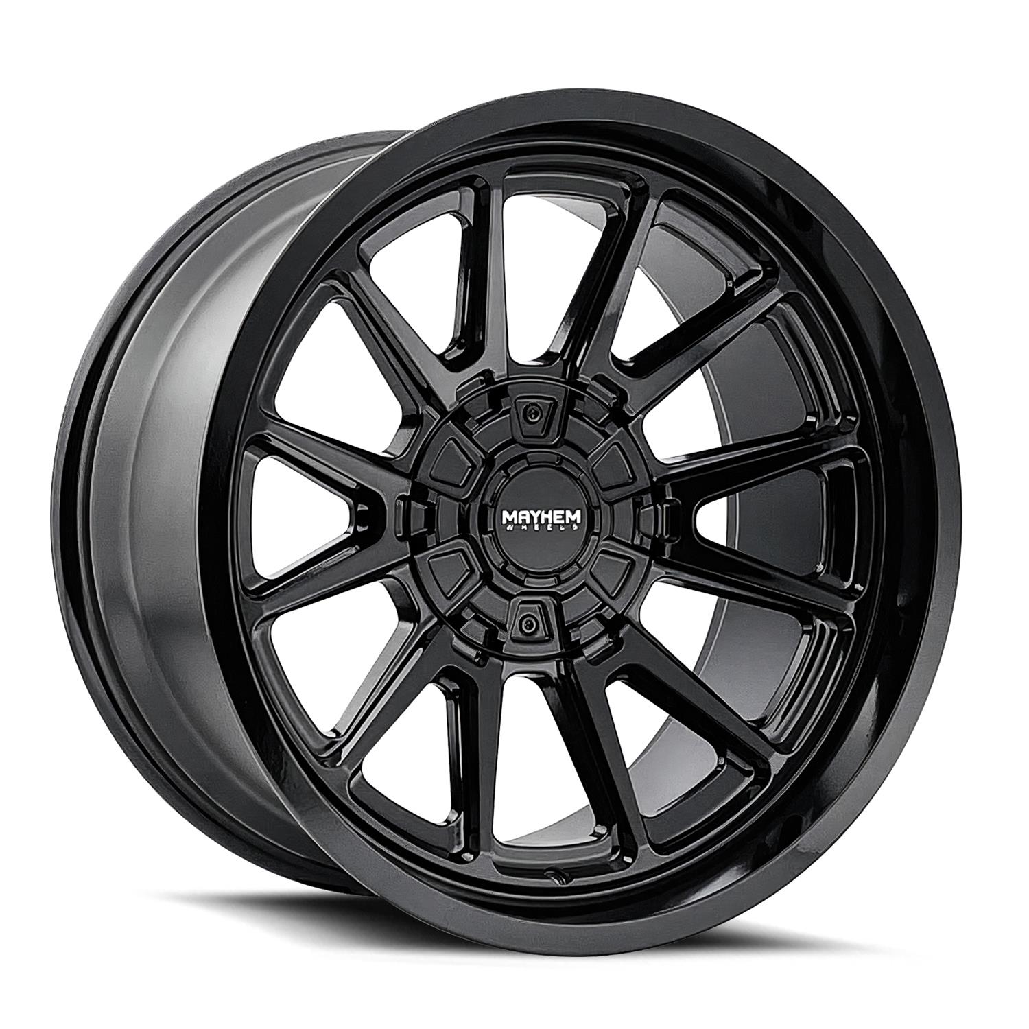 Mayhem Wheels 8116-2152B Mayhem Intrepid 8116 Gloss Black Wheels Mayhem Wheels 8116-2152B Mayhem Intrepid 8116 Gloss Black Wheels