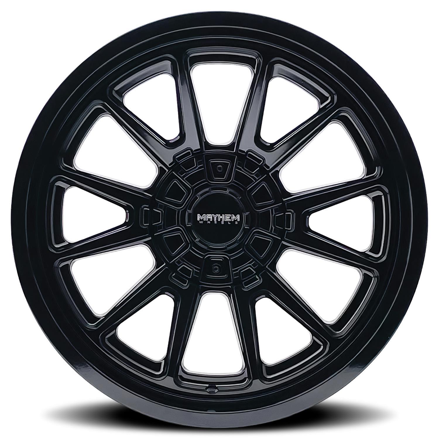 MAYHEMIC TRUTH blackl ブラックメタル Mayhem Wheels 8116-2981B Mayhem Intrepid 8116 Gloss Black Wheels