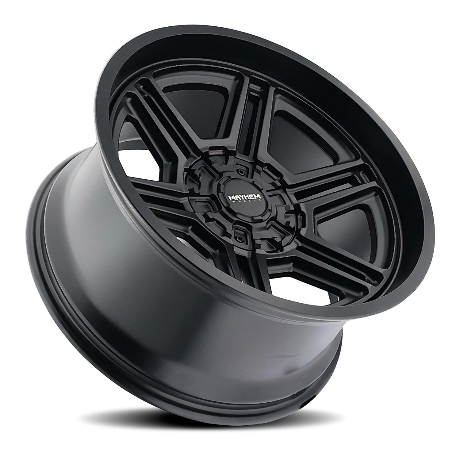 Mayhem Hermosa 8117 Matte Black Wheels 20x12 MAYHEM HERMOSA MATTE BLACK 20X12 8-165.1 -44MM 130.8MM thumbnail 3