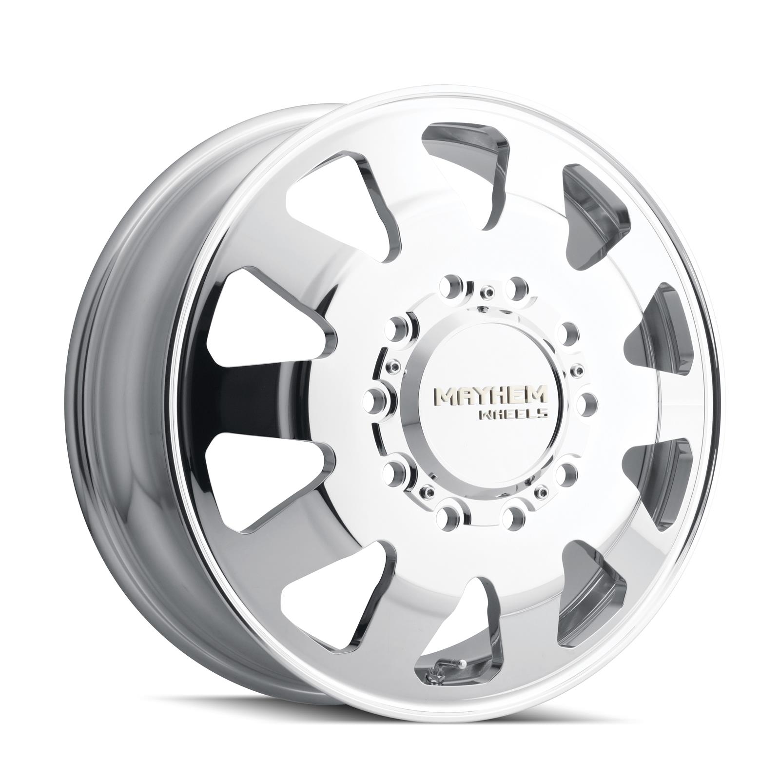 Mayhem Wheels 8181-22820P Mayhem Challenger Dually 8181 Polished