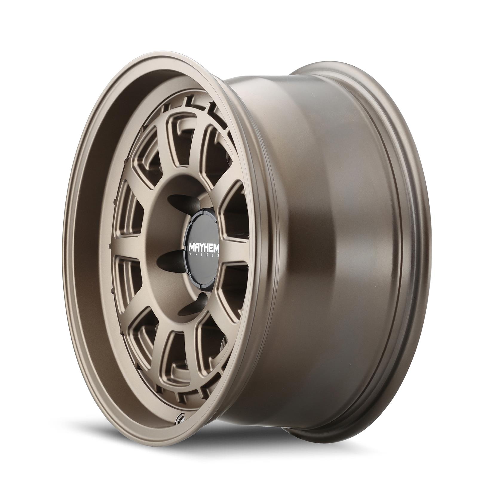 Mayhem Voyager 8303 Series Dark Bronze Wheels 17x8.5 MAYHEM VOYAGER DARK BRONZE 17X8.5 6-139.7 0MM 106MM thumbnail 2