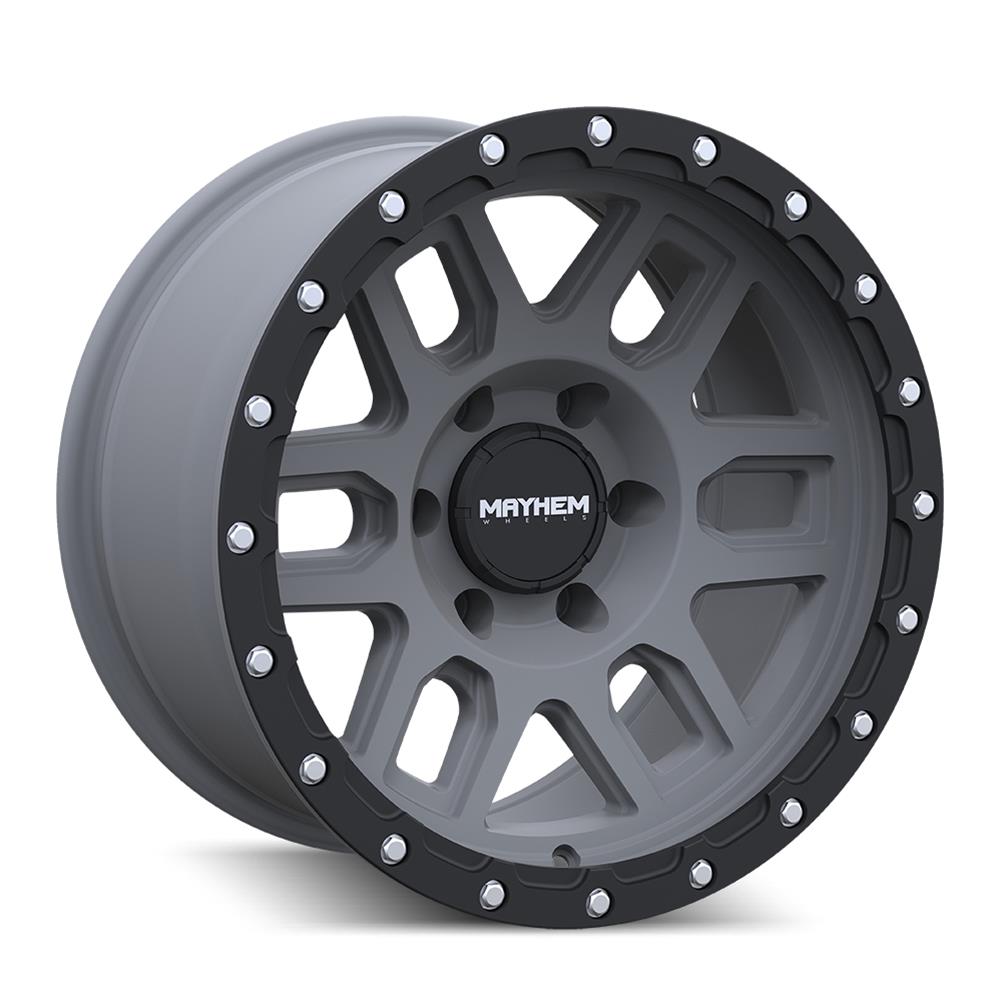 Mayhem Wheels 8304-2970MGT12 Mayhem Delta 8304 Matte Gunmetal Wheels ...