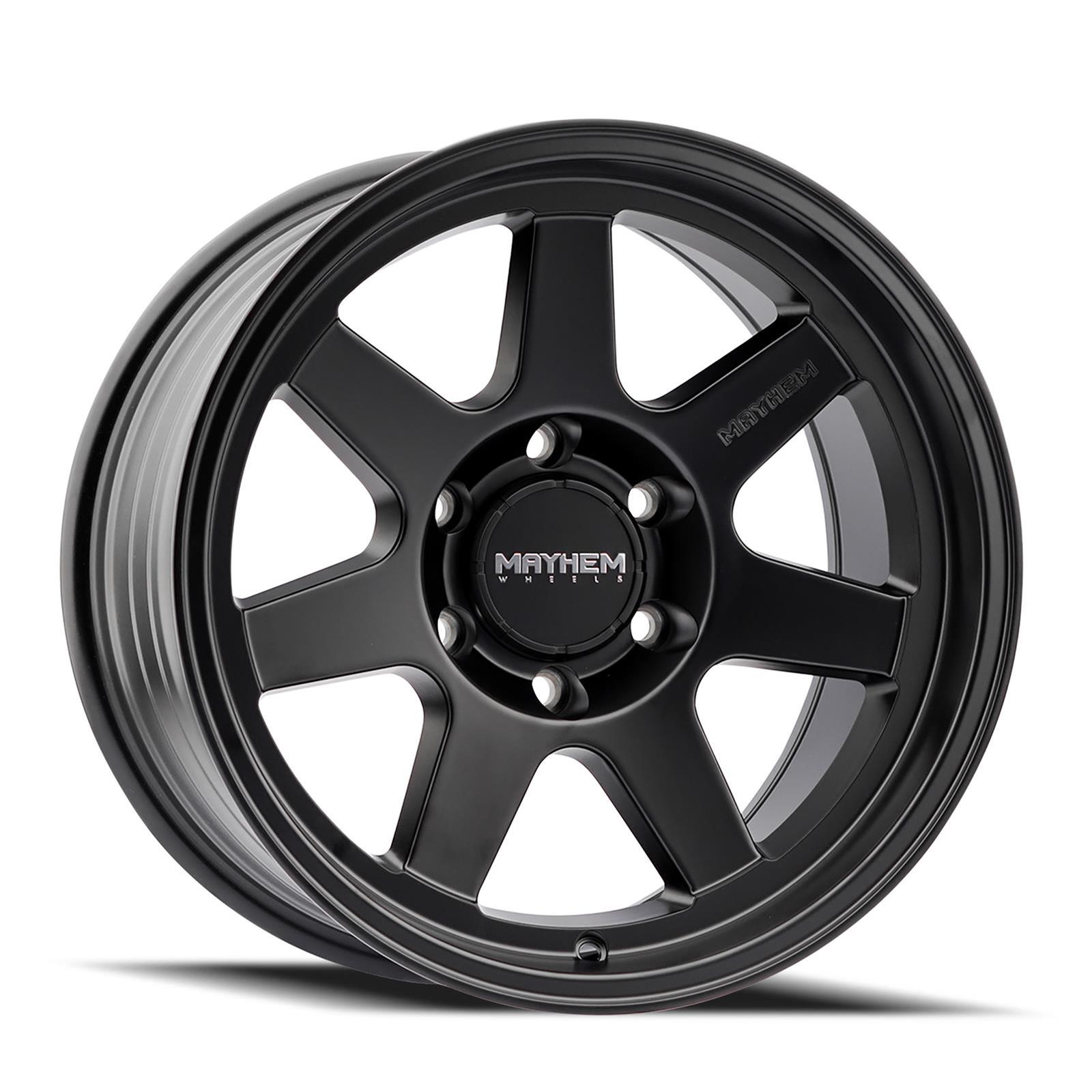 Mayhem Wheels 8307-7973MB Mayhem Convoy 8307 Satin Black Wheels ...