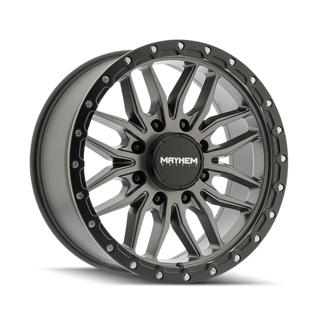 Mayhem Wheels 8310-7978MGT Mayhem Vector 8310 Series Matte Gunmetal ...