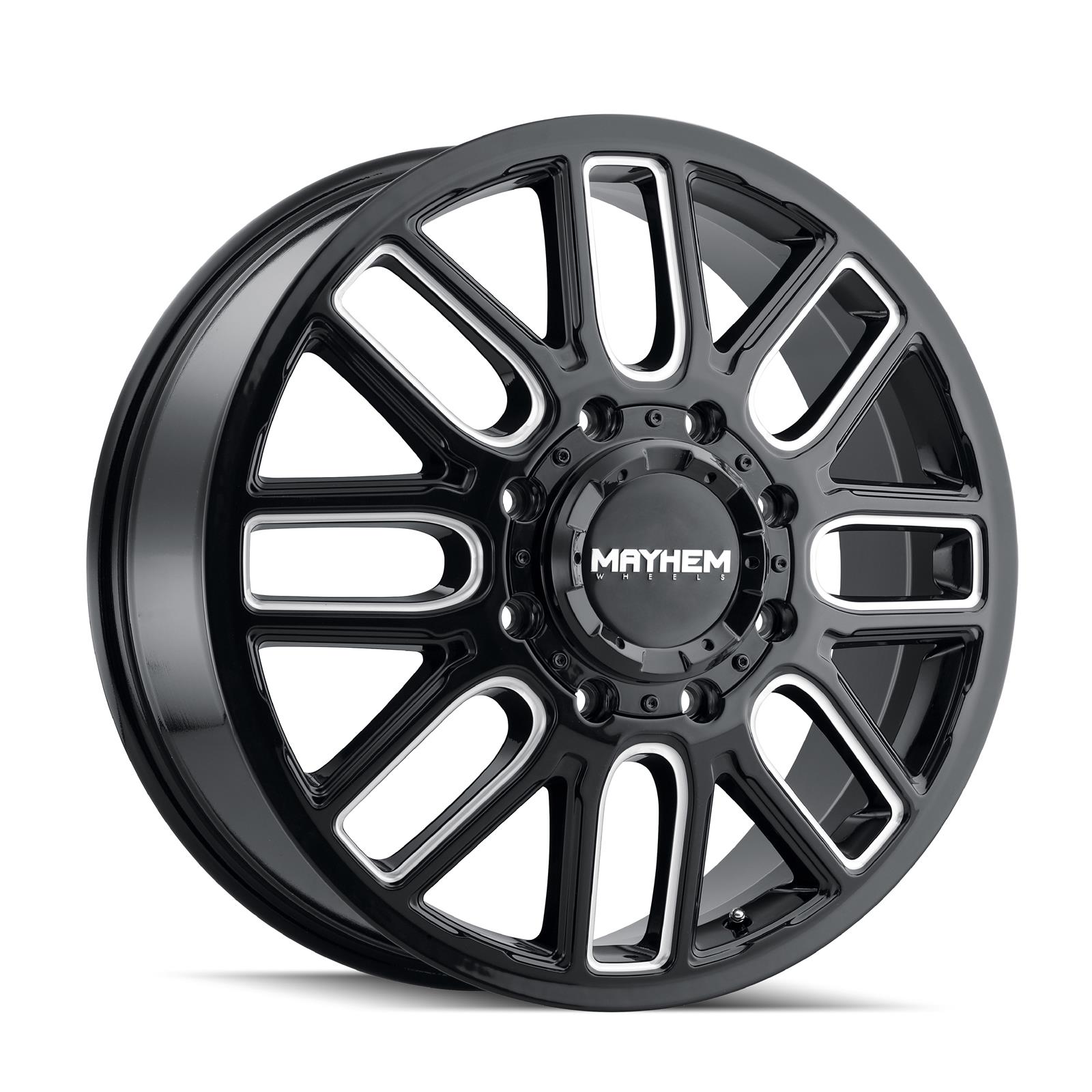 Mayhem Wheels 8107D-22879BMF115 Mayhem Cogent 8107 Dually Gloss