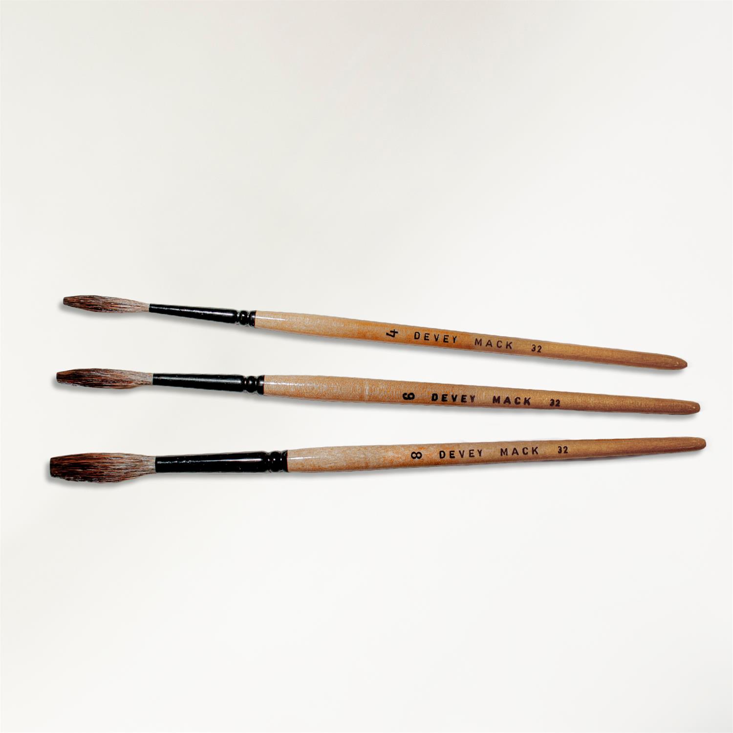 Mack Brush Company 324 Mack Brush Company Devey Mack 32 Quills Summit Racing