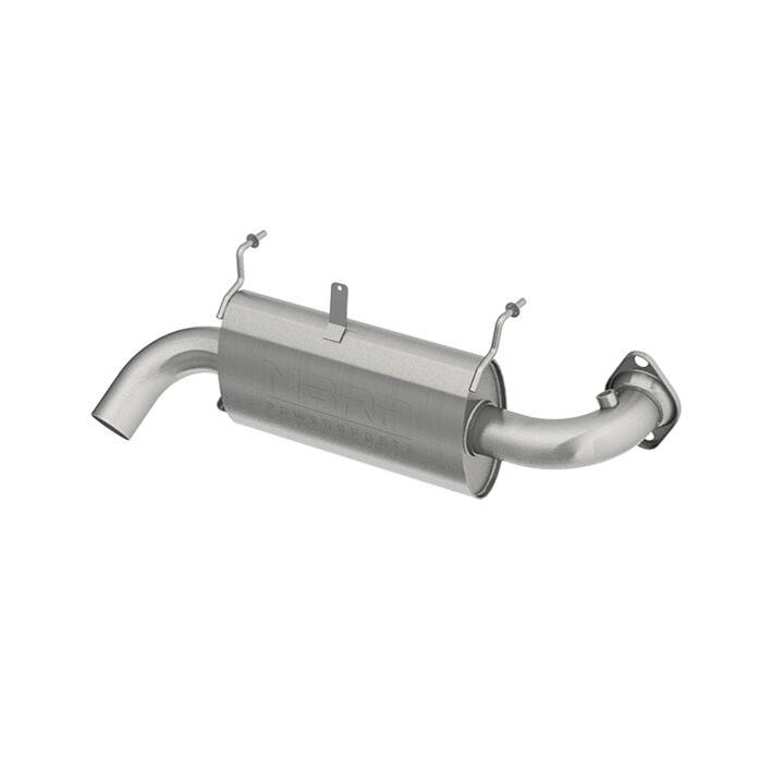 MBRP Sport Series Slip-On 304 Stainless Steel Inch Muffler AT-9522SP Mufflers, Series, Slip-On, Round, Steel, Polaris, Each