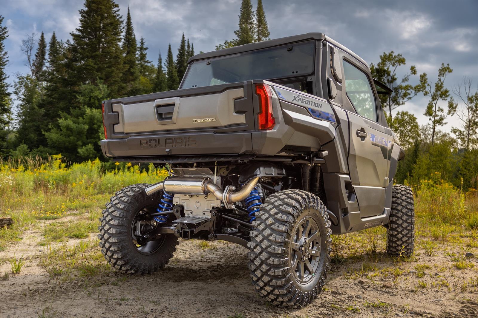 MBRP Performance Exhaust Systems AT-9539PT System Kit, 5" Single Slip-on, Series, 2024-2025 Polaris Xpedition thumbnail 2