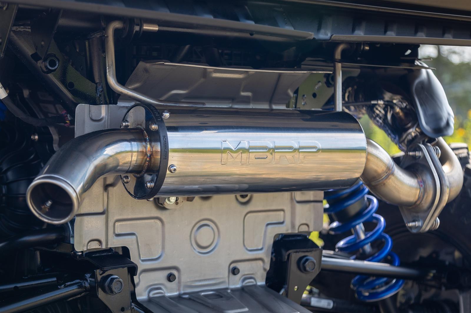 MBRP Performance Exhaust Systems AT-9539PT System Kit, 5" Single Slip-on, Series, 2024-2025 Polaris Xpedition thumbnail 4
