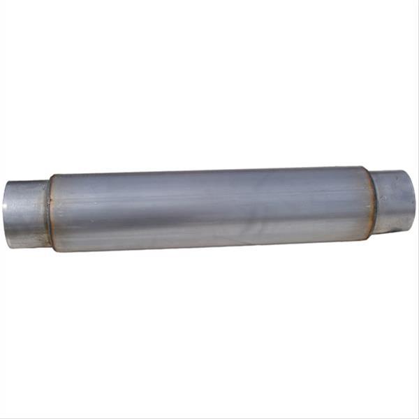 MBRP Installer Series Steel 3 Inch Muffler GP120810 Muffler, 3.00 in. Center Inlet, 2.50 in. Center Outlet, 30.00 in. Overall length, Round, Aluminized Steel, Universal, Each thumbnail 2