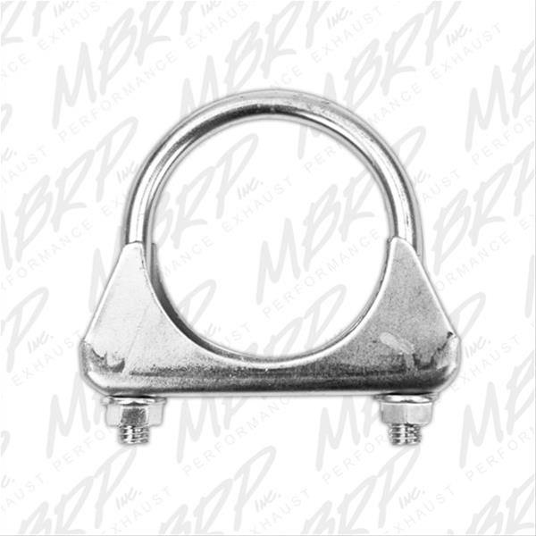 MBRP Performance Exhaust Clamps GP225C 2.25" Saddle Clamp - Mild Steel