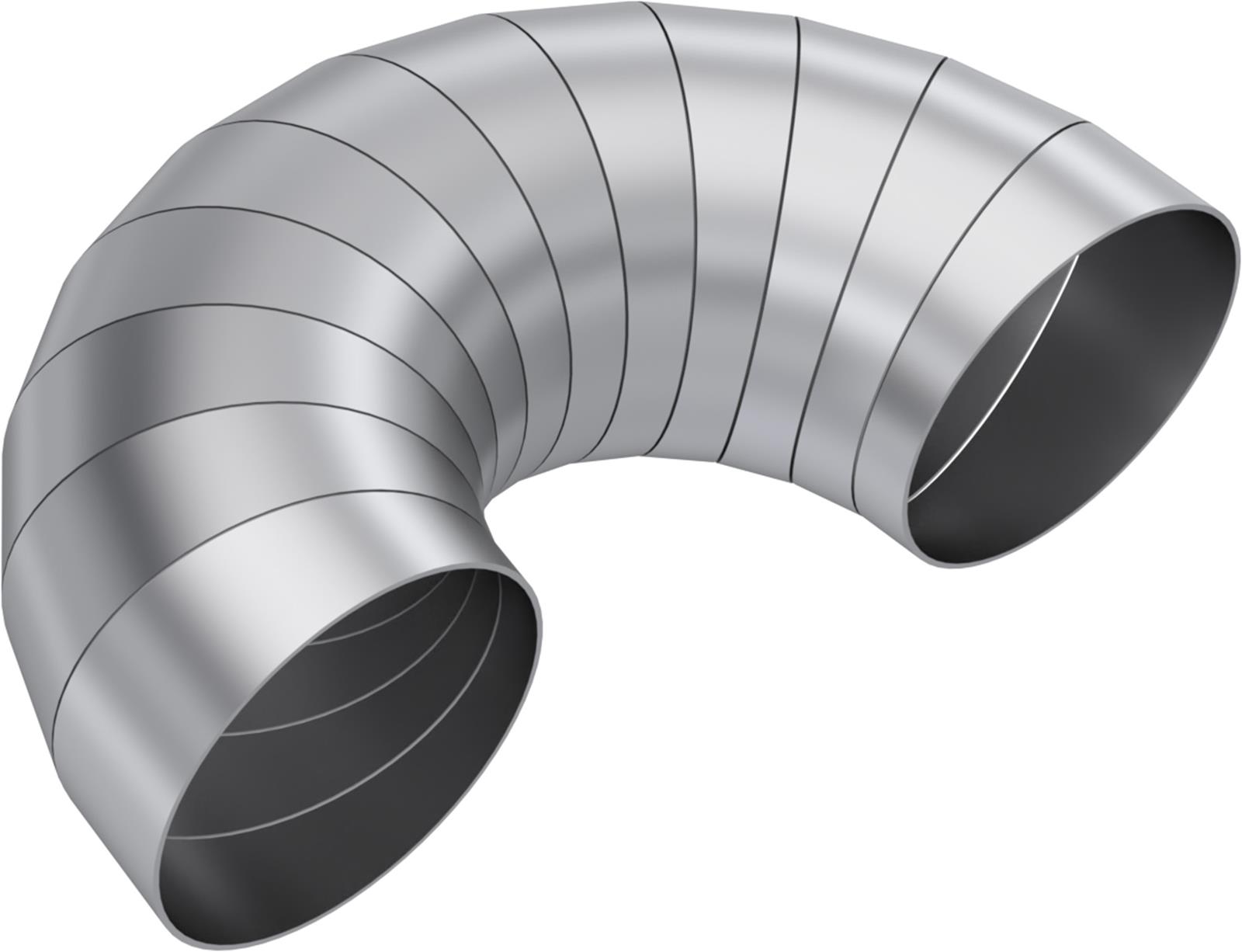 MBRP T304 Stainless Steel 4in Dia 180 Deg Universal Pie Cut Kit