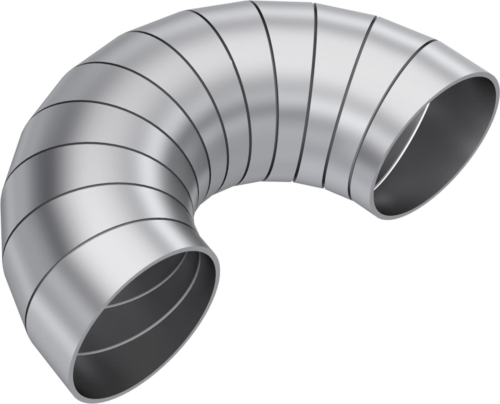 MBRP T304 Stainless Steel 2in Dia 180 Deg Universal Pie Cut Kit