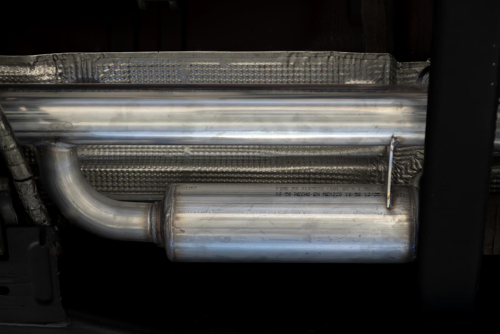 MBRP 2019+ Chevrolet Silverado 1500 / 2019+ GMC Sierra 1500 T304 SS 3in Armor Pro Cat-Back Exhaust thumbnail 5