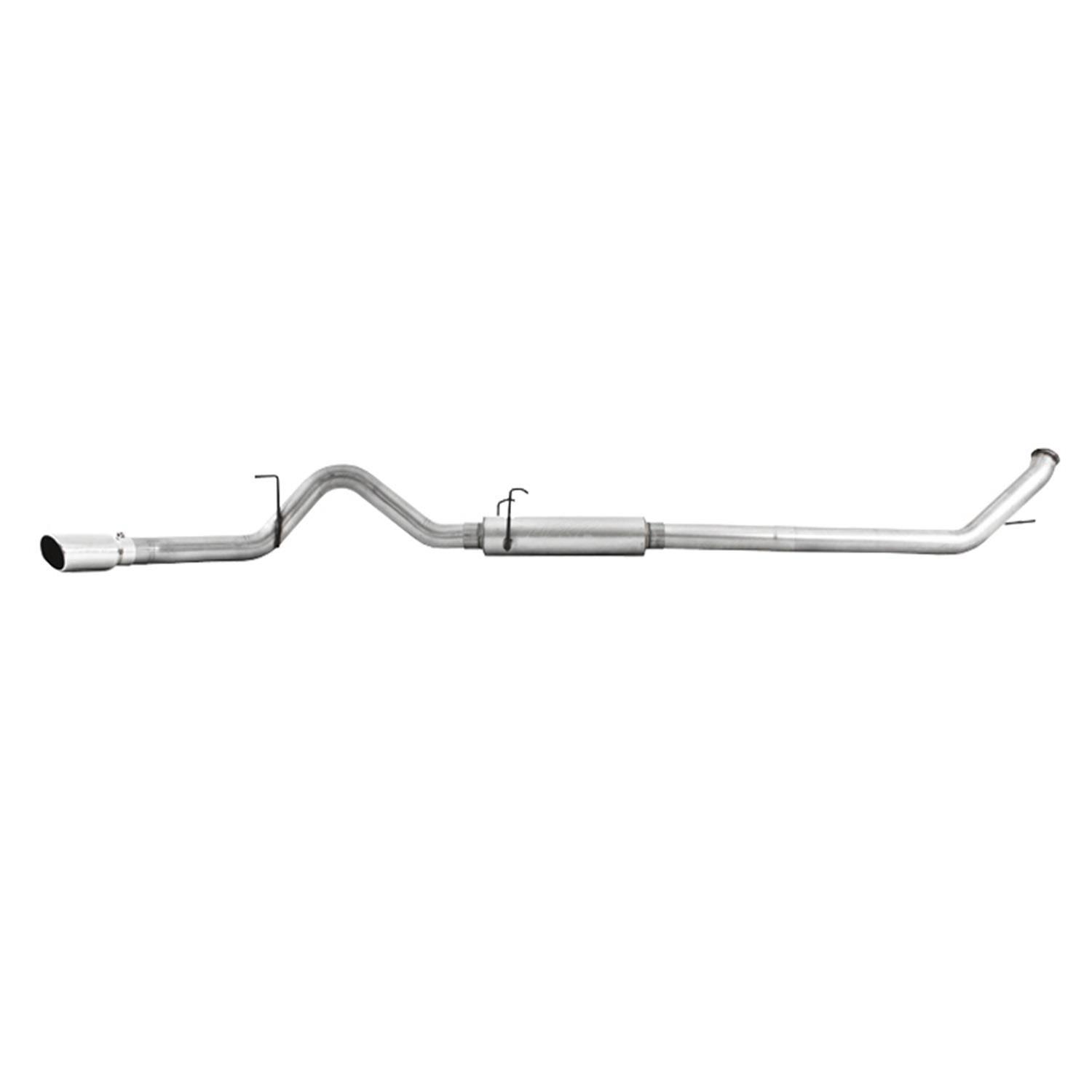 MBRP Installer Series Exhaust Systems for 2003-2004 RAM 2500, 3500 - S6104AL System, Series, Turbo-Back, Steel, Passenger Side Exit, Aluminized, Polished Tip, Dodge, Pickup, Cummins, Kit thumbnail 3