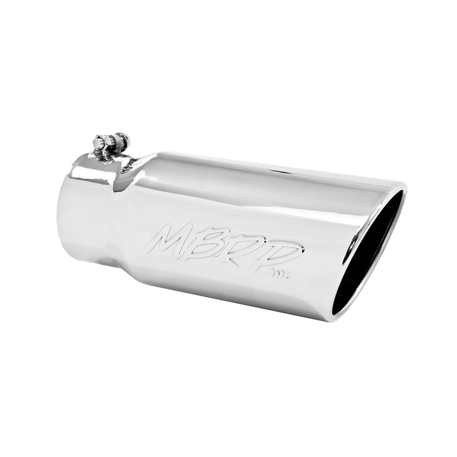 MBRP Installer Series Exhaust Systems for 2003-2004 RAM 2500, 3500 - S6104AL System, Series, Turbo-Back, Steel, Passenger Side Exit, Aluminized, Polished Tip, Dodge, Pickup, Cummins, Kit thumbnail 2