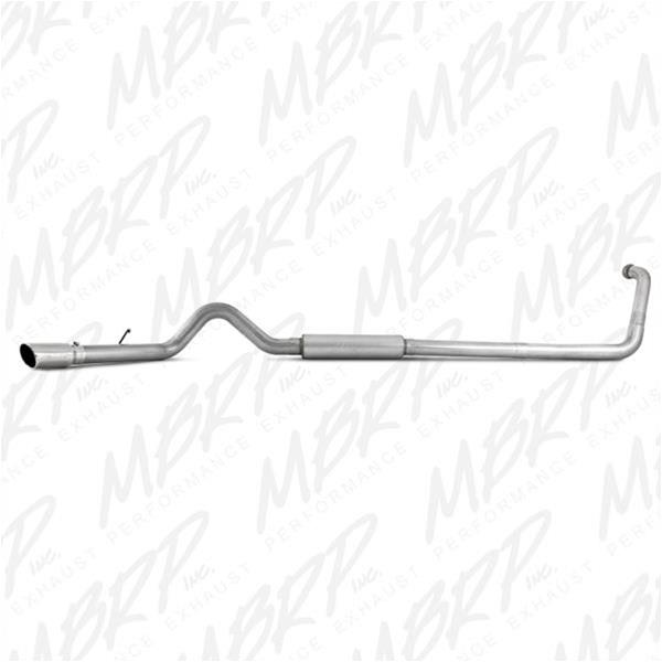 MBRP Armor Lite Series Exhaust Systems for 2003-2007 F-250 SUPER DUTY, F-350 DUTY - S6212AL System, Series, Turbo-Back, Steel, Passenger Side Exit, Aluminized, Polished Tip, Ford, Kit thumbnail 6