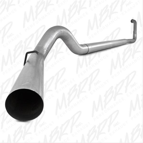 MBRP S6224AL Aluminized Turbo Back 5 Single Side Exit Exhaust System 