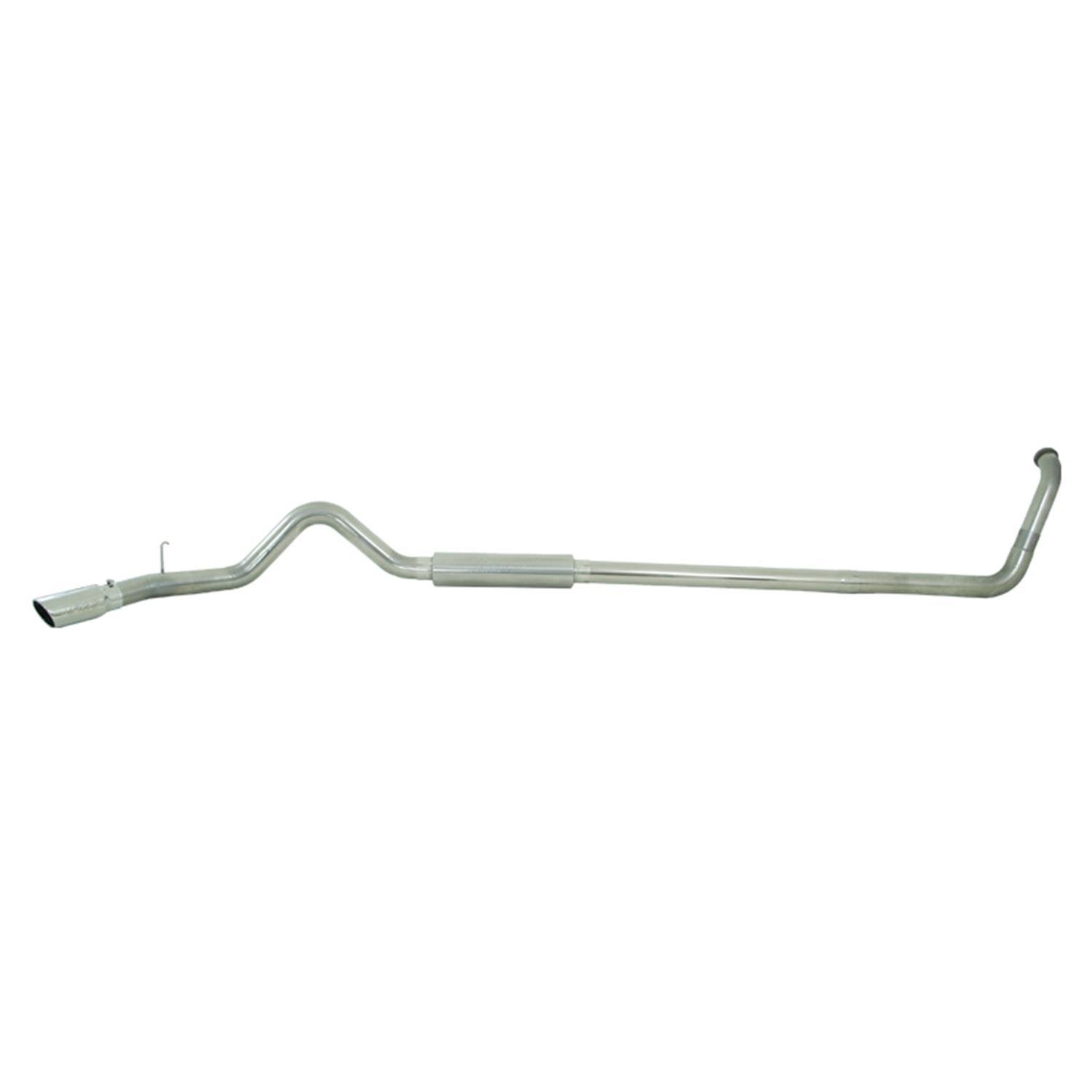 MBRP XP Series Exhaust Systems S6240409 System, Series, Turbo-Back, 409 Stainless Steel, Passenger Side Exit, Natural, Polished Tip, Ford, Cab & Chassis, Kit thumbnail 3