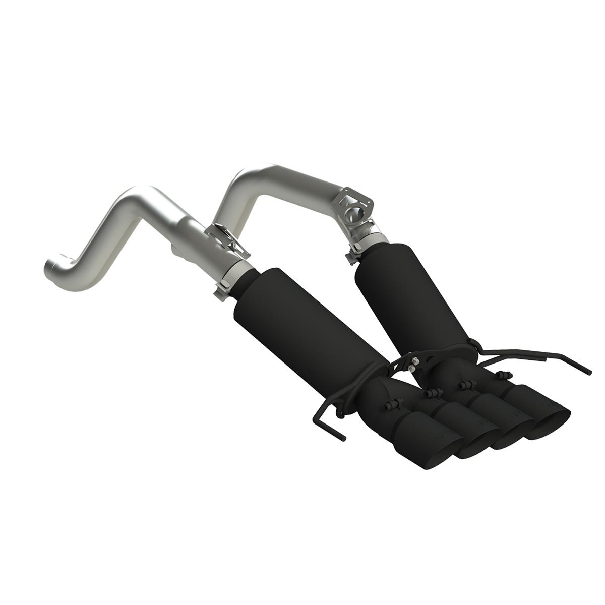 MBRP Performance Exhaust S7030BLK MBRP Black Series Exhaust Systems Summit Racing