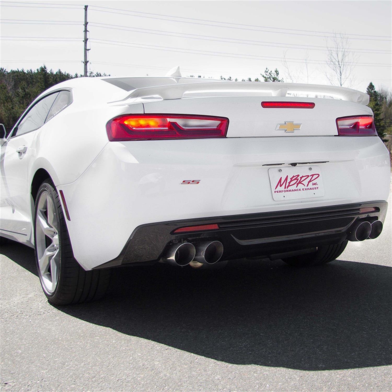 MBRP 3in Dual Rear Exit D&S Axle Back Exhaust | Camaro SS (16-19) Non NPP (S7034409)