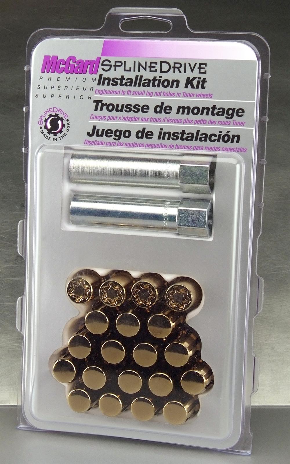 McGard 65554GDC McGard Spline Drive Lug Nut Installation Kits Summit