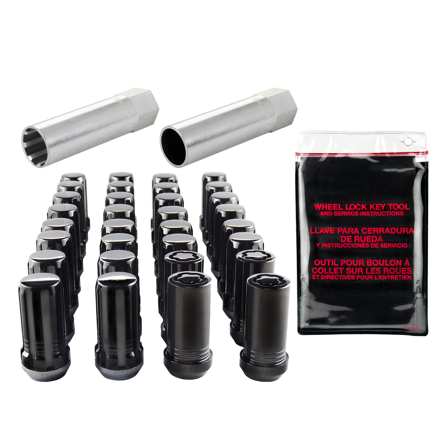 McGard 65562BK McGard Spline Drive Lug Nut Installation Kits