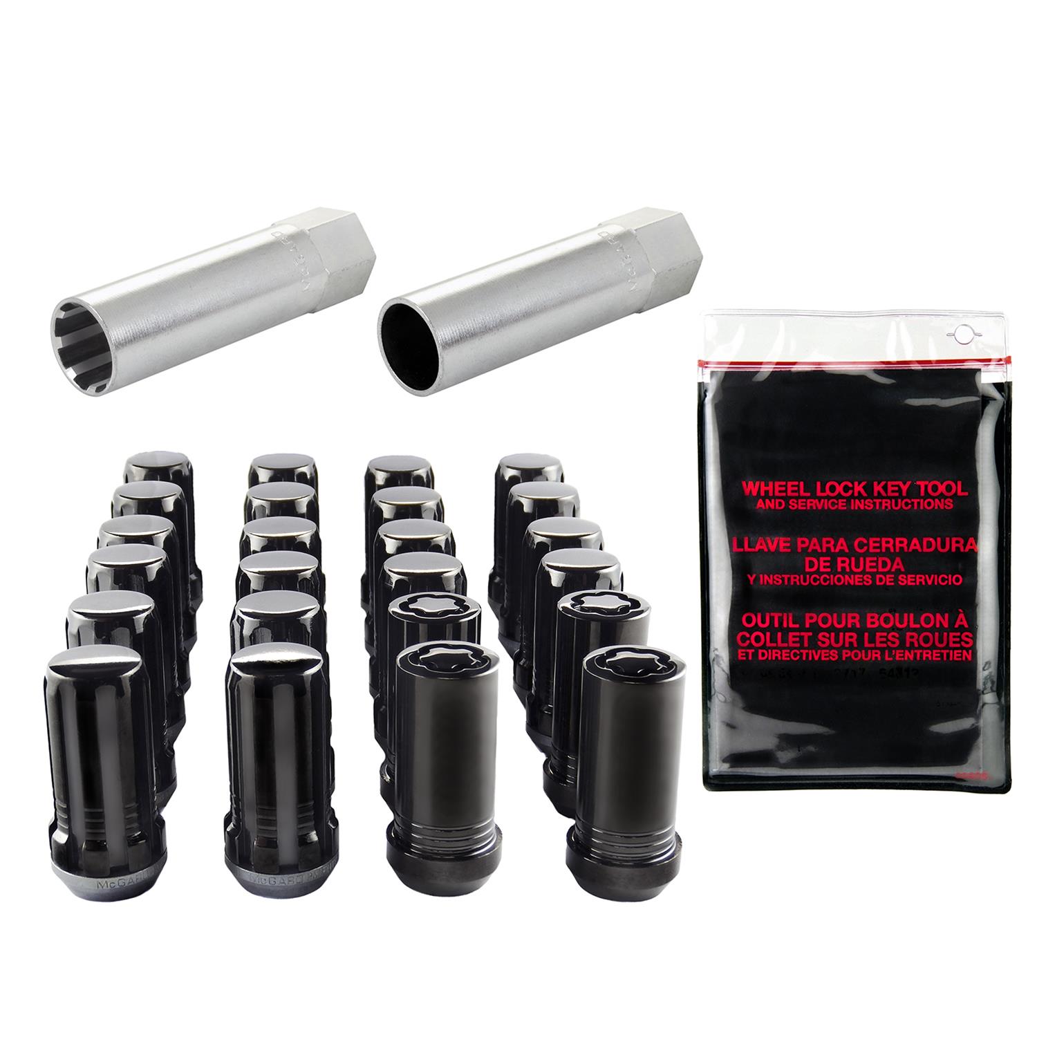 McGard 65610BK McGard Spline Drive Lug Nut Installation Kits