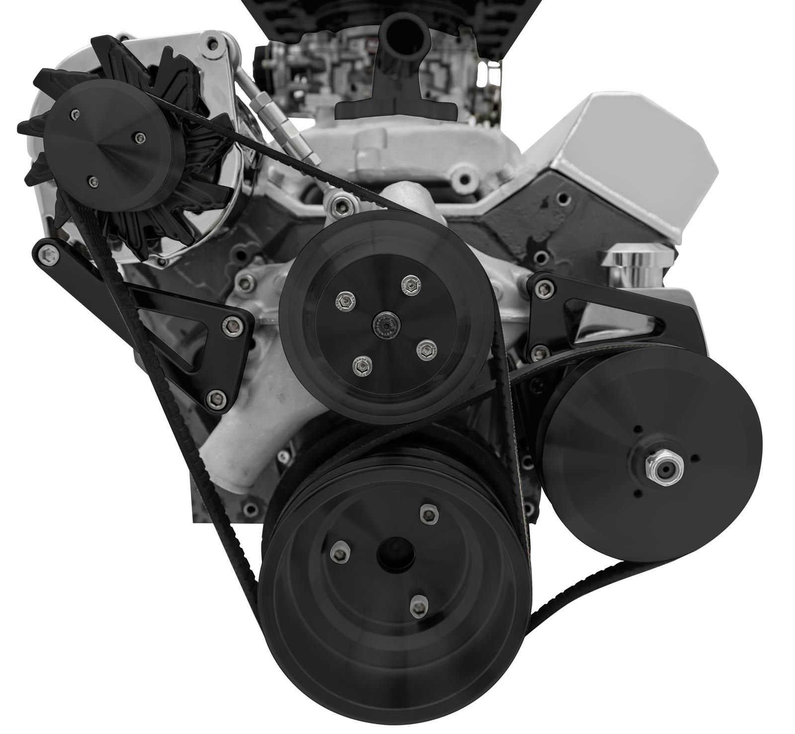 350 V-Belt Saginaw Power Steering Pump Serpentine Belt-Drive