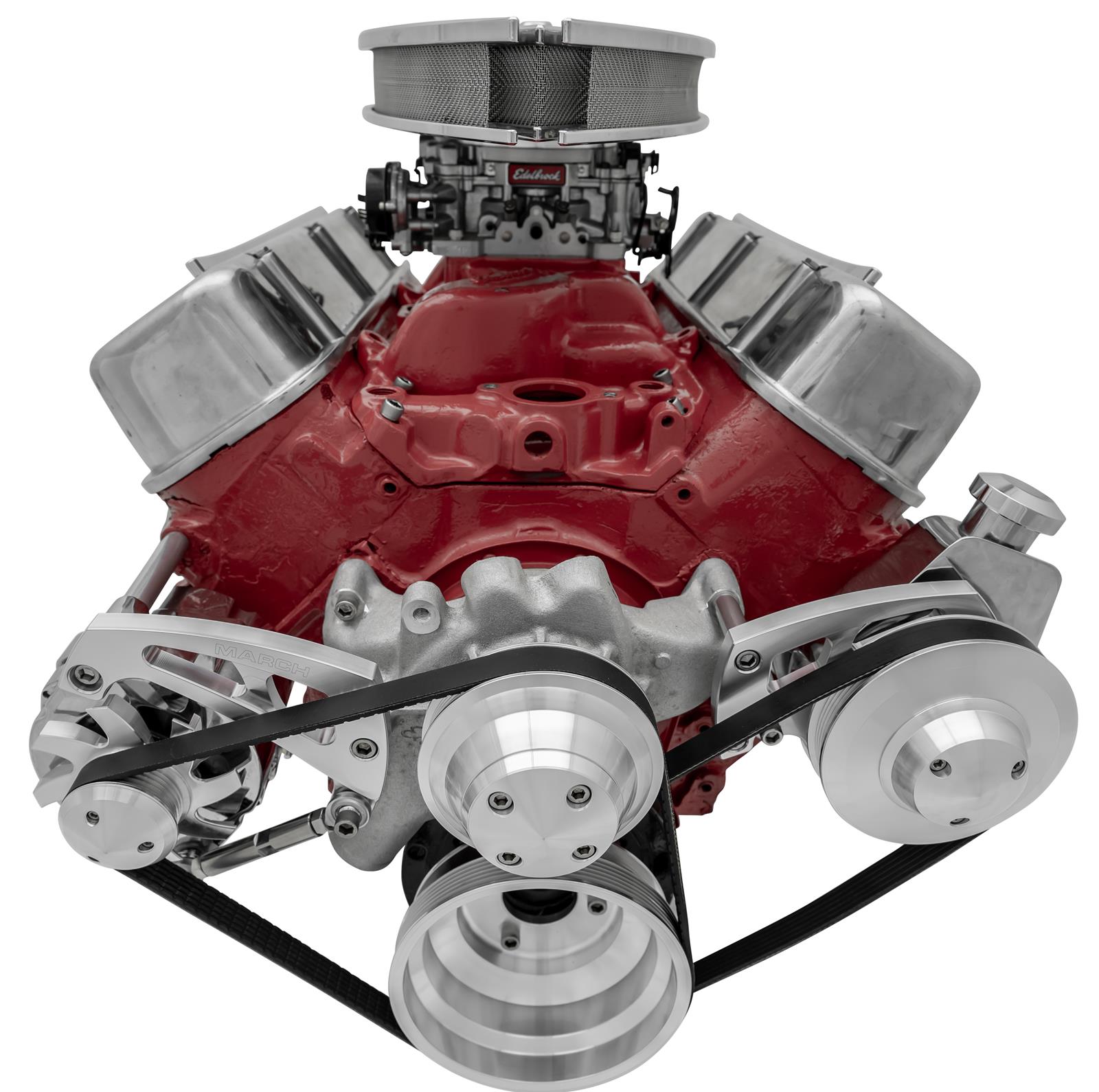 March Performance BBC Long Water Pump Serpentine Conversion Kit