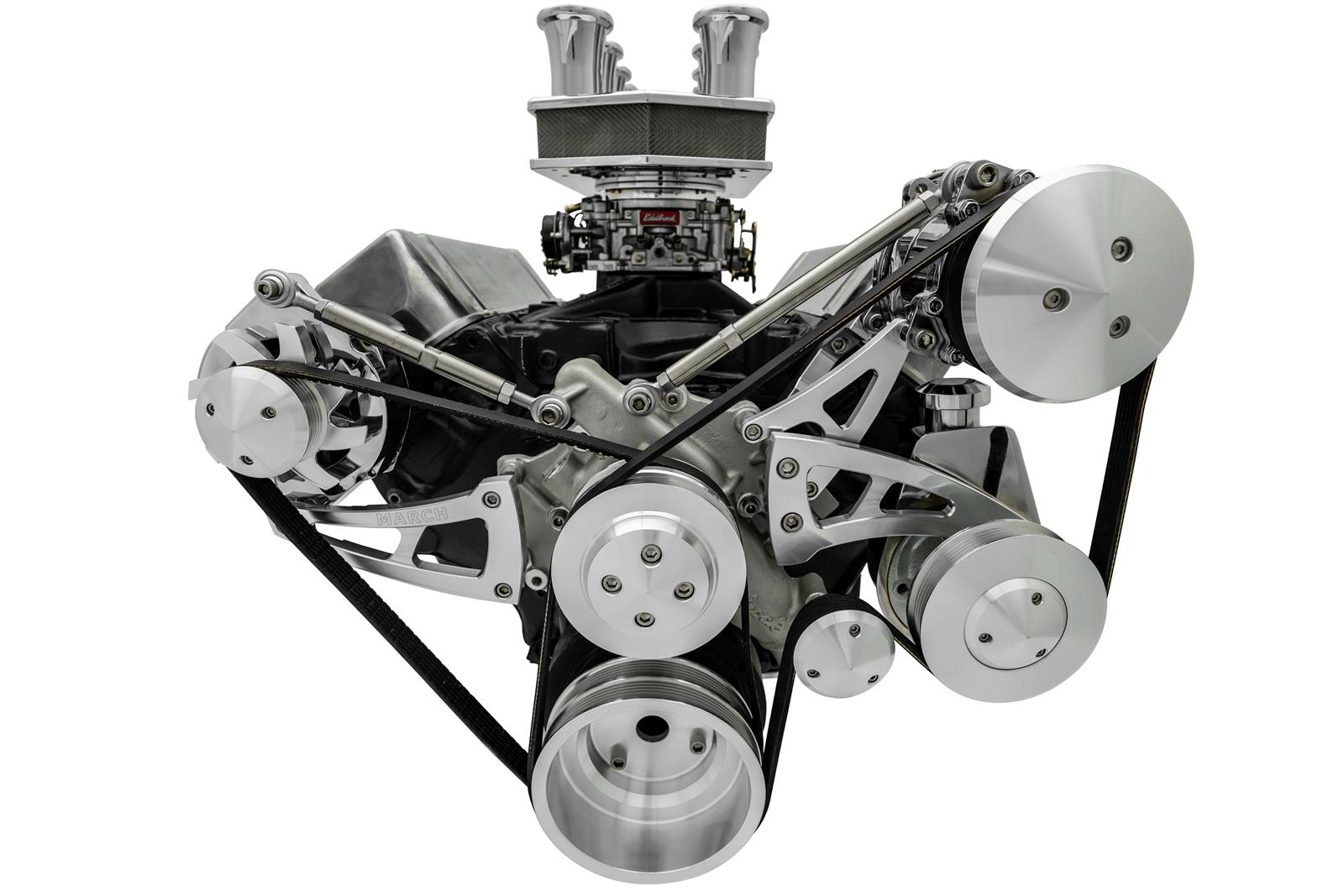 March Performance Ford 429/460 Serpentine Kit March Performance Ford 429/460 Serpentine Kit