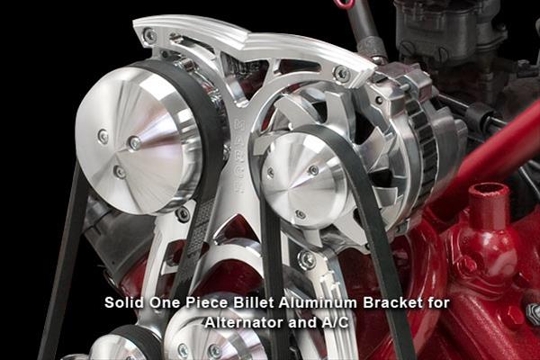 March Performance Aluminum Alternator Ford Style March Performance Aluminum Alternator Ford Style