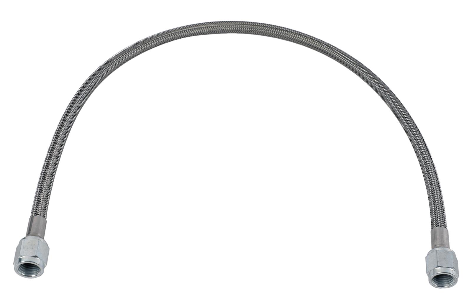 McLeod Steel Braided Line Double An4 Female 18in Long