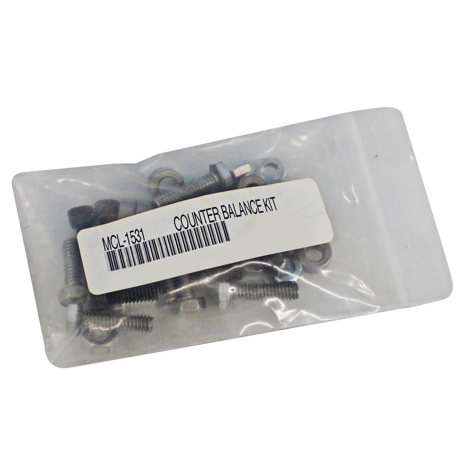 McLeod Kit Counterweight Drag Racing -Aluminum/Street Nuts & Bolts