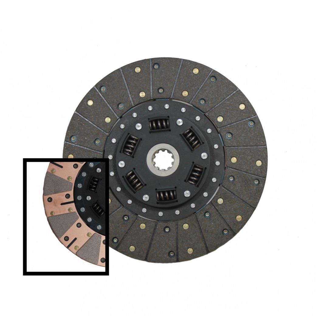 McLeod 500 Series Clutch Discs 272150R Disc, 500-Series, Organic, 1.140 in. 10-Spline, 10.5 in. Diameter, Each