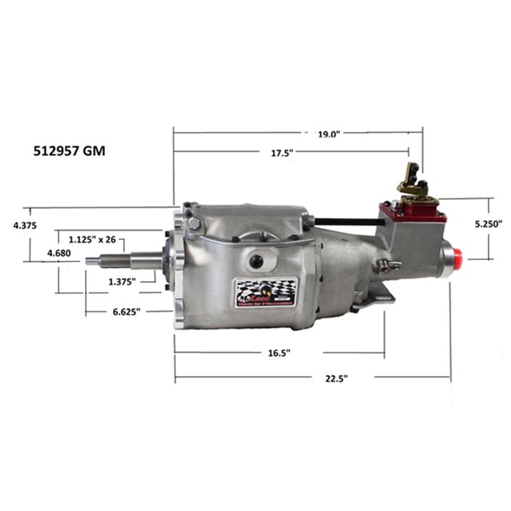 マクレガーTouneyClassic IMG TCP5 McLeod Racing 512957 McLeod Musclecar 5 Manual Transmissions