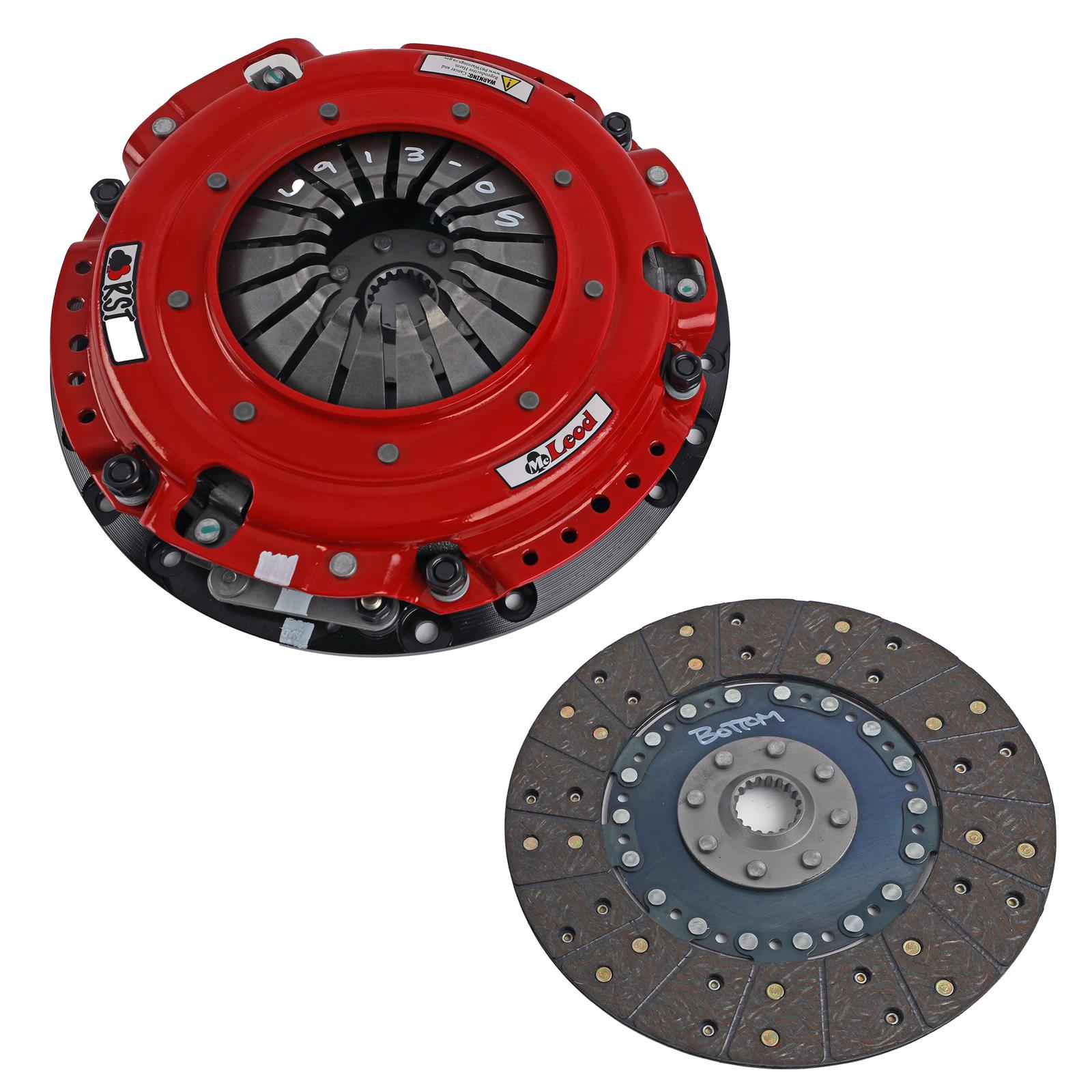 6913-03 Mustang McLeod RST Twin Disc Clutch Kit - 10.5