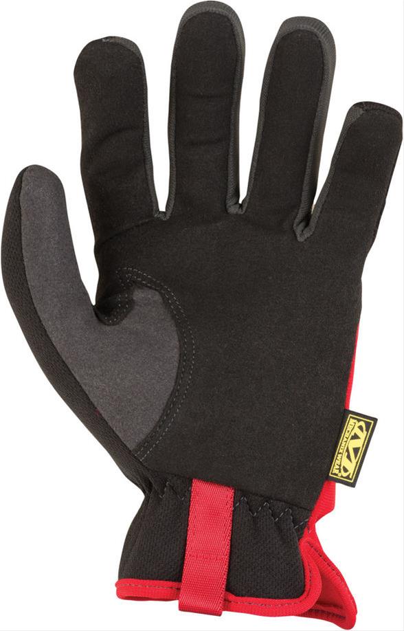 Mechanix Wear FastFit Gloves MFF-02-009 Gloves, Fast Fit, Medium, Single Layer, Red, Synthetic Leather, Pair thumbnail 3