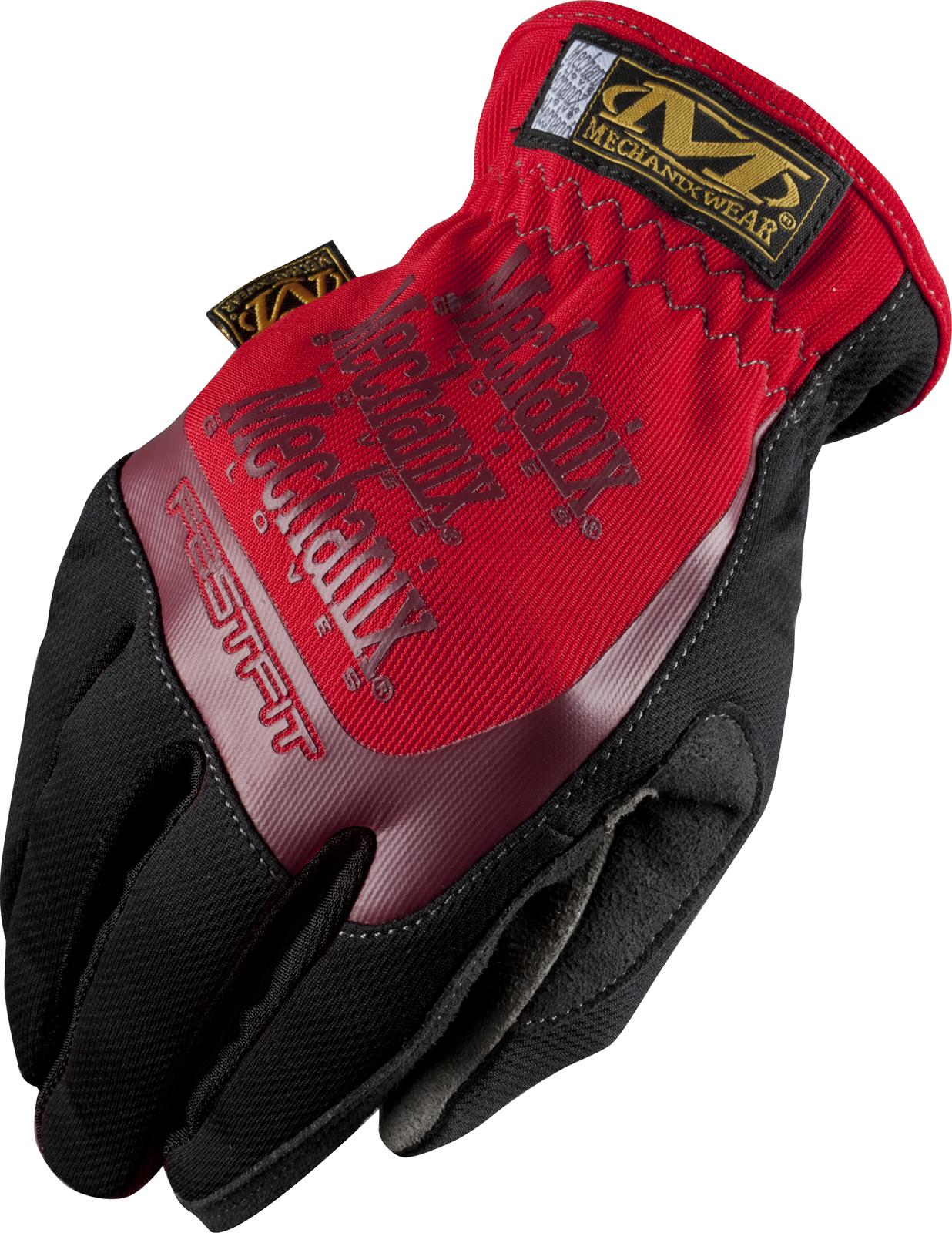 Mechanix Wear FastFit Gloves MFF-02-009 Gloves, Fast Fit, Medium, Single Layer, Red, Synthetic Leather, Pair thumbnail 2