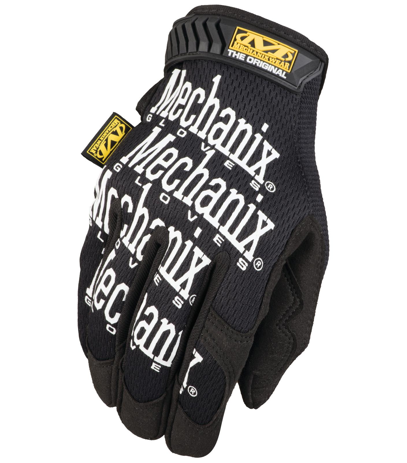 Mechanix Wear Original Gloves MG-05-530 Gloves, Wear, Original, Synthetic Leather/TrekDry, Black, Womens, Large, Pair