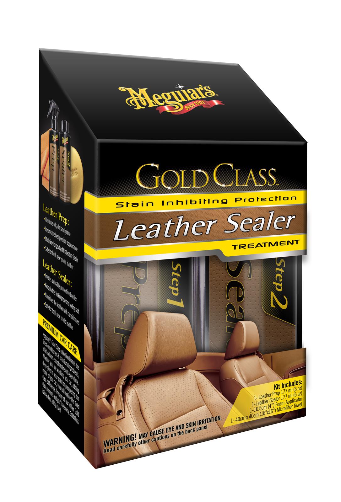Meguiar's Leather Sealer System – G3800 – Sounds Limited