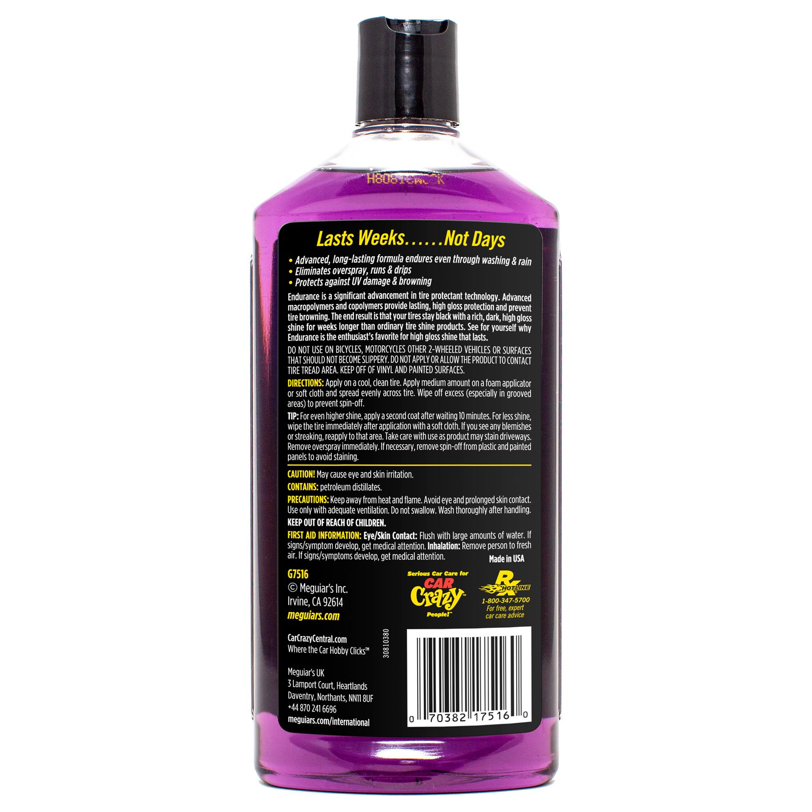 Meguiar's G7516 Meguiar's Endurance Tire Gel | Summit Racing