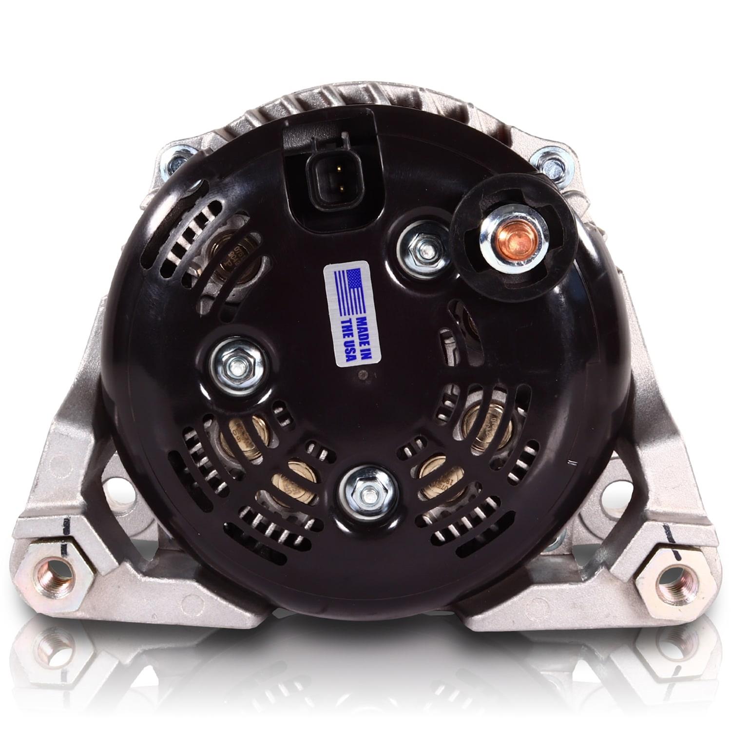 MechMan Elite Series Alternators for 2011-2018 1500, 2500, 3500 - 11477370 and Generators, Alternators, 12 V, 370 amps, Internal Regulator, Black/Natural, Serpentine Pulley, Ram, 5.7L, Each thumbnail 3