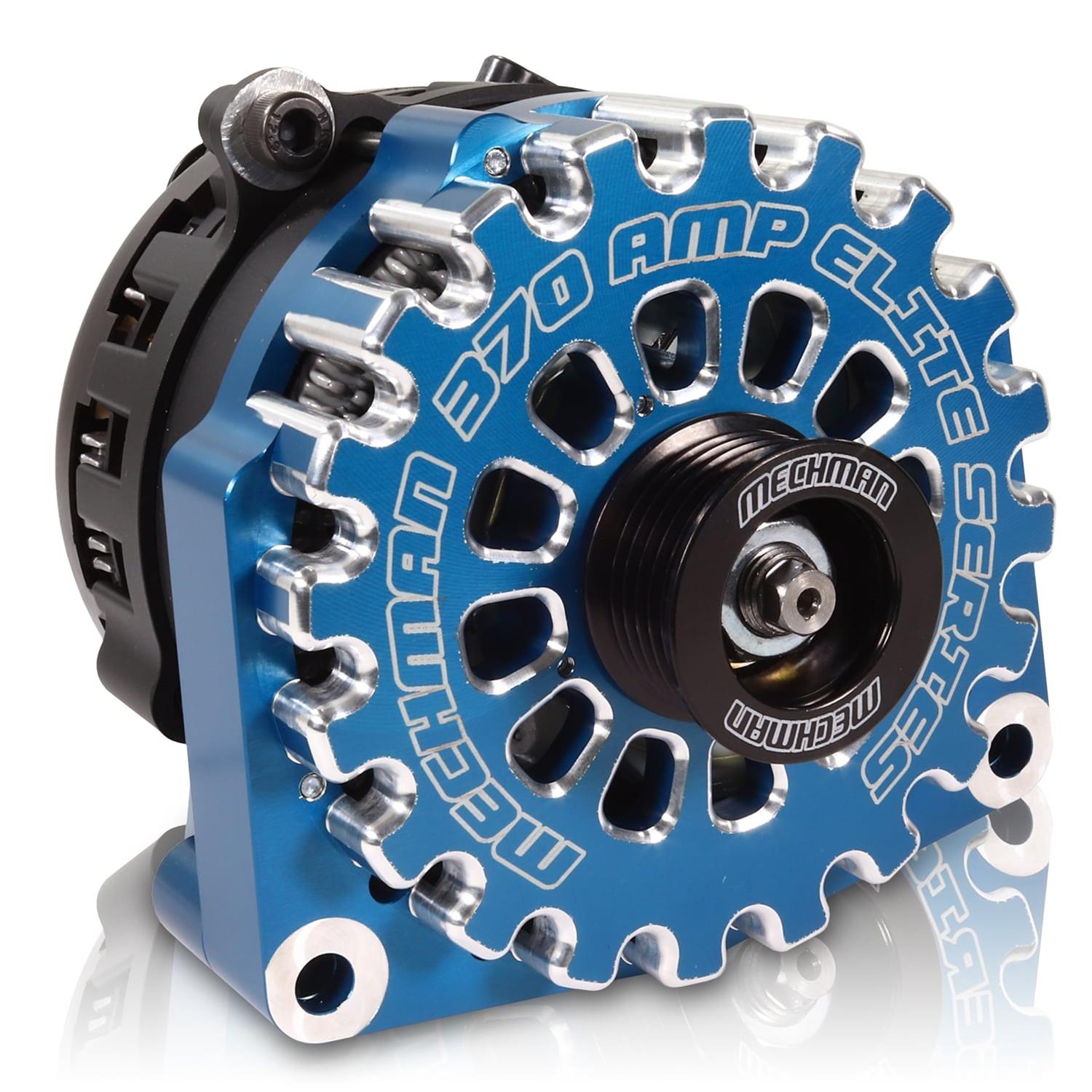 MechMan B8206370BL MechMan Elite Series Billet Alternators Summit Racing